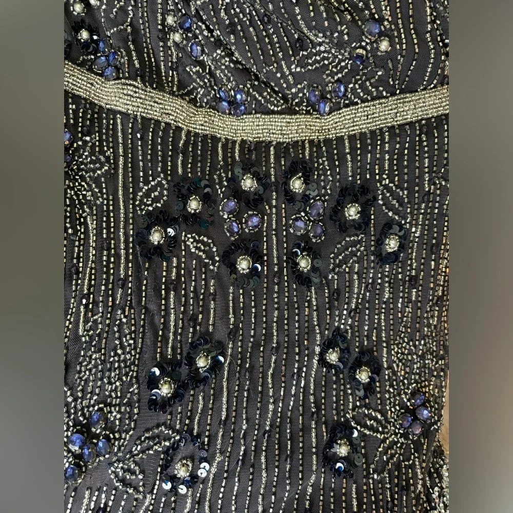 NWT Mac Duggal Sample One Of !! Embellished Long Sleeve Gown 2 - Picture 15 of 16